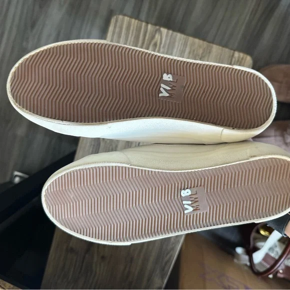 Madewell Sidewalk Low-Top Sneakers in Leather - Women's Size 7.5 Fits Like 8 - Picture 10 of 15